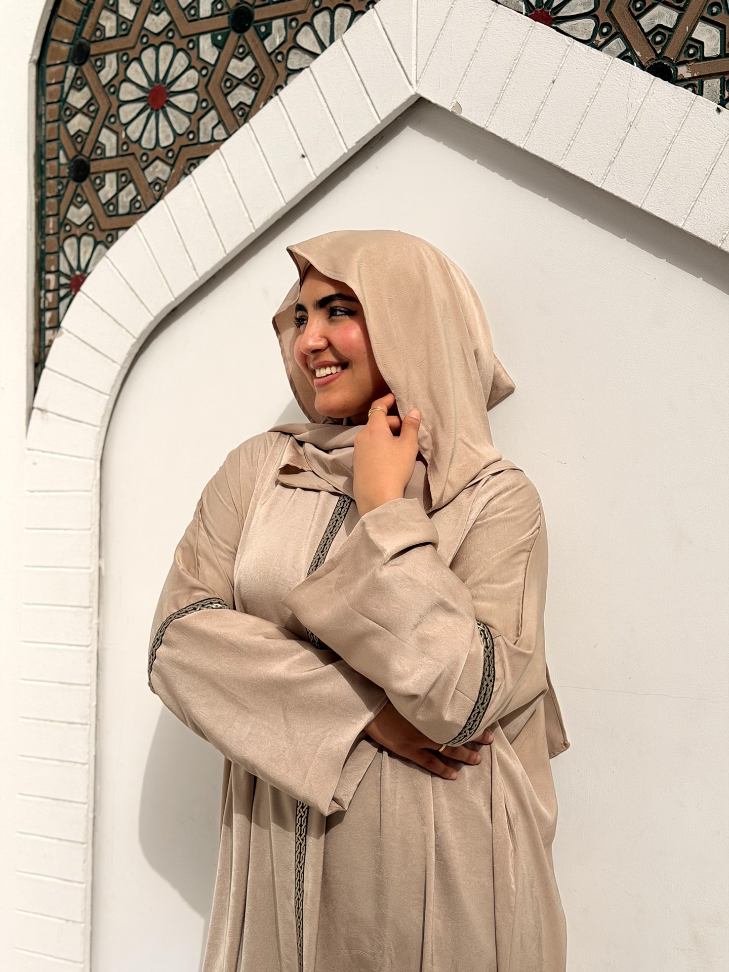 Yaqeen Abaya - Beige